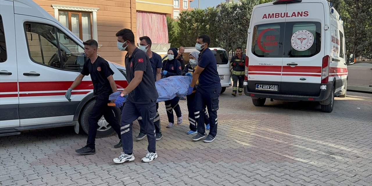 Konya'da kötü koku ihbarı korkunç gerçeği ortaya çıkardı