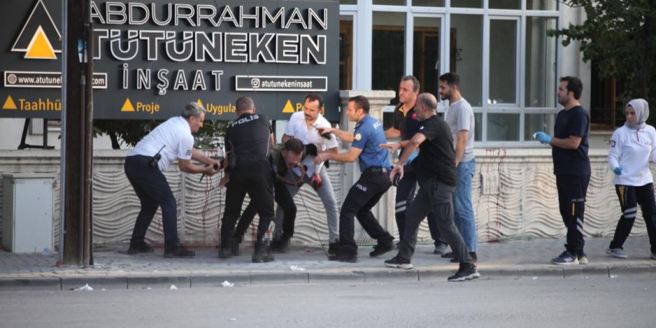 Konya’da ayrılık dehşeti! İş yeri kurşunladı, kendine zarar verdi