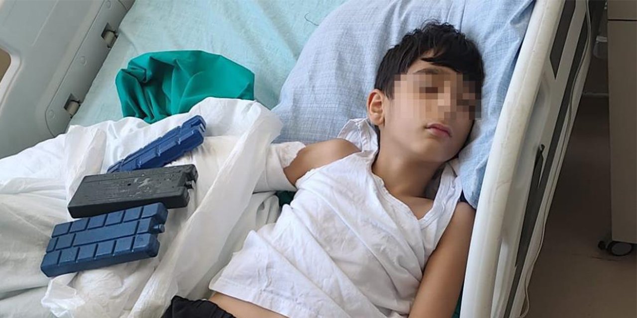 10 yaşındaki çocuğun bileğini kıran uzman çavuş gözaltına alındı