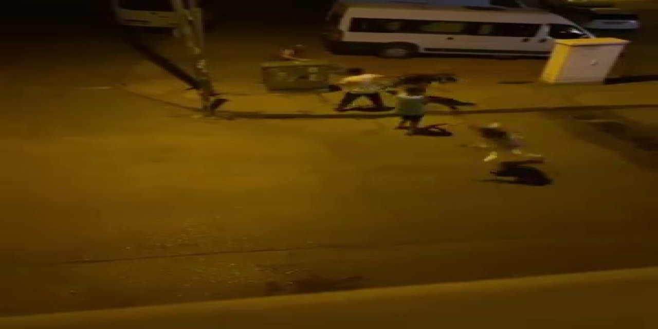 Tartıştığı adamı kaldırım taşıyla darp etti