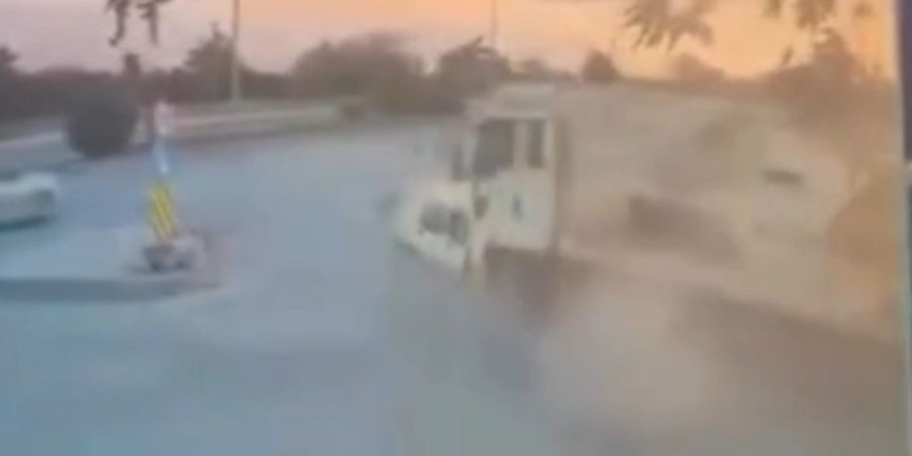 Freni boşalan TIR, felaketten kıl payı kurtuldu
