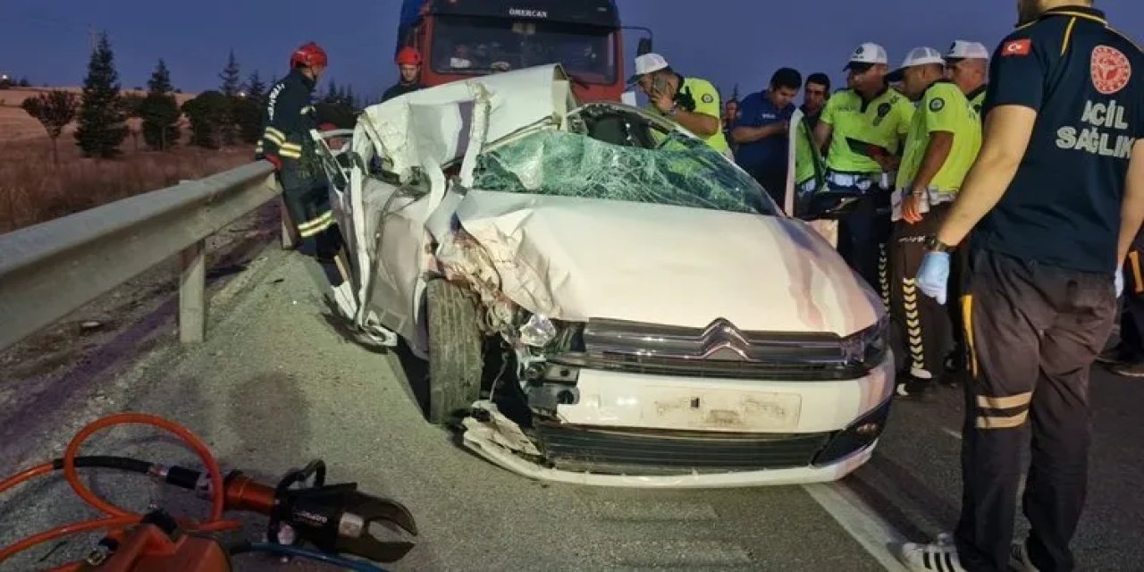 Konya’da kahreden kaza! Hasan Açıl öldü, babası yaralı kurtuldu