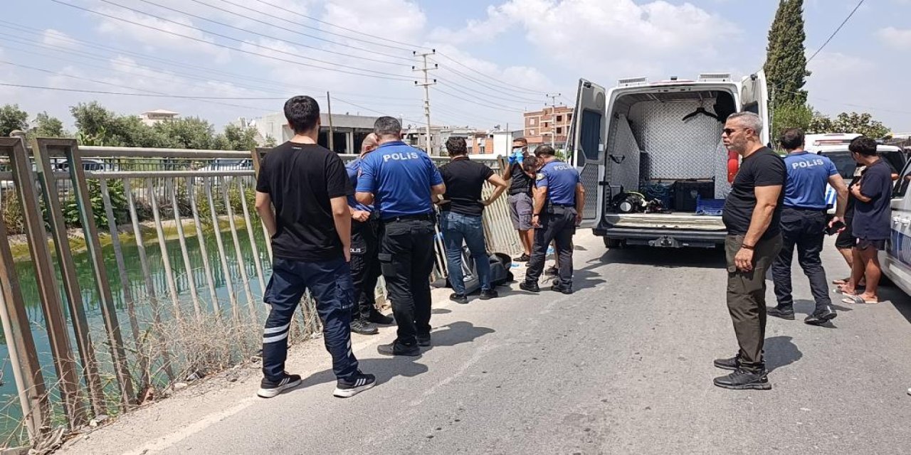 Sulama kanalında erkek cesedi bulundu