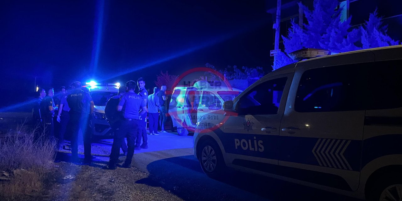 Konya’da polisten kaçan sürücü binada kıstırıldı