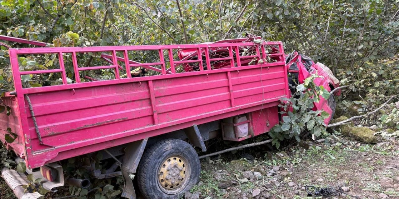 Bahçeye devrilen kamyonetteki 4 kişi öldü, 1 kişi yaralandı