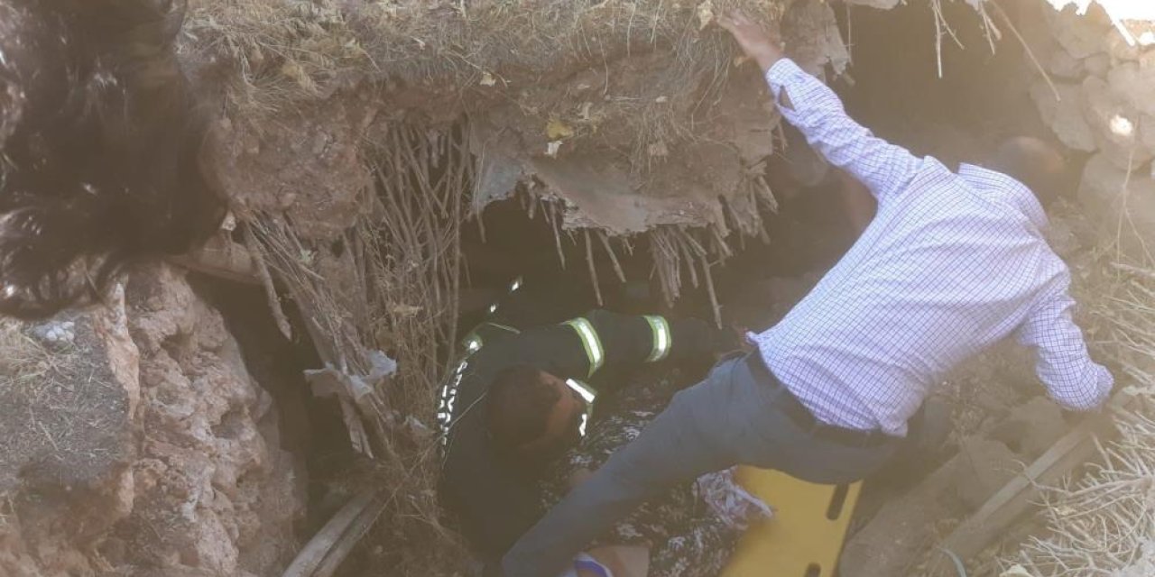 Toprak dam çöktü! Yaşlı kadın göçük altında kaldı