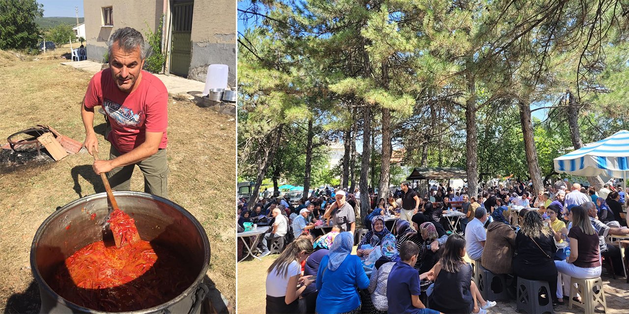 Konya'da kazanlar kaynadı, gelenek unutulmadı