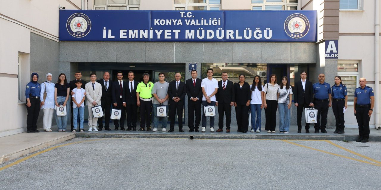 Konya Emniyetinin gurur tablosu