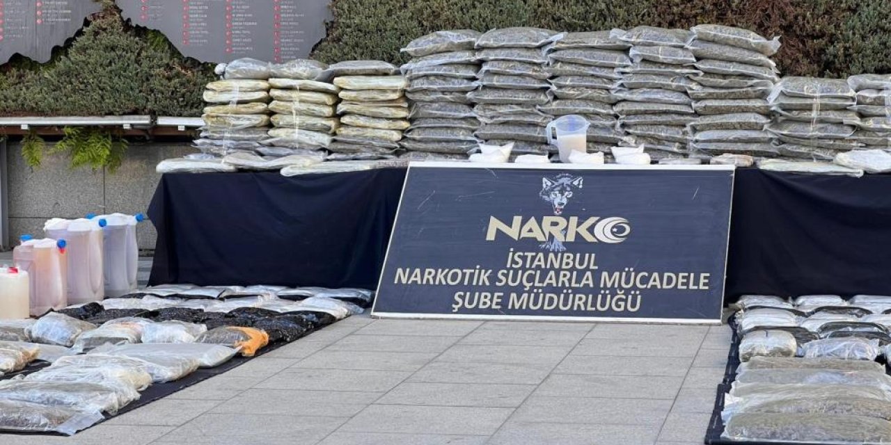 Dev uyuşturucu operasyonu! 512 kilo madde ele geçirildi