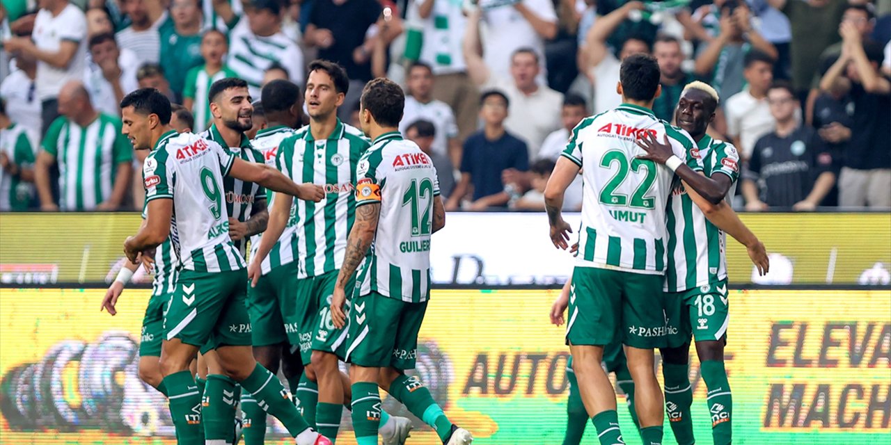 Lider Konyaspor’un yıldızları altın karmada
