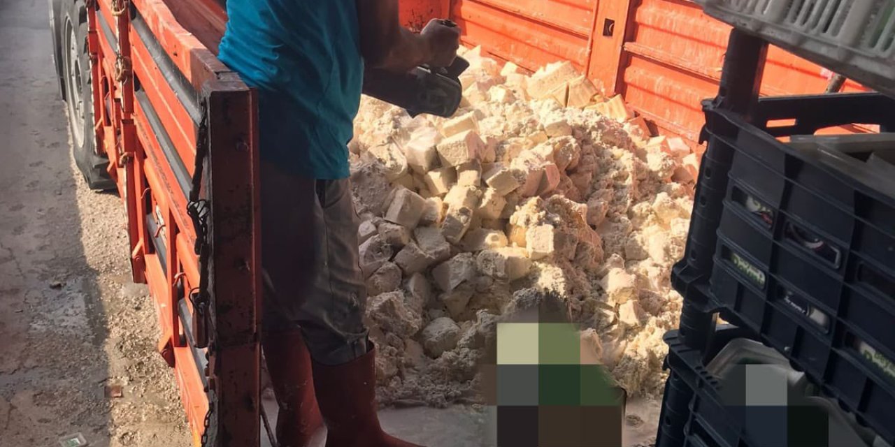 Yakalanmasalar vatandaşa yedireceklerdi! Tam 1 ton