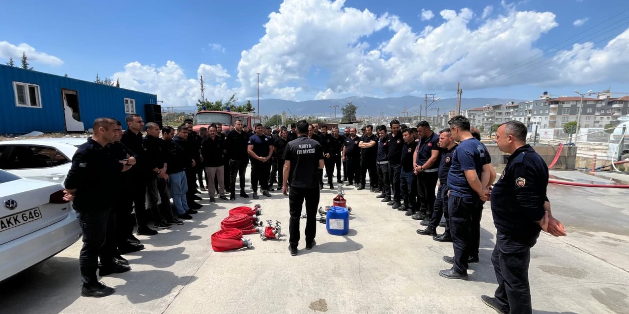 Konya’dan Hatay’a afetlere karşı dayanışma eğitimi