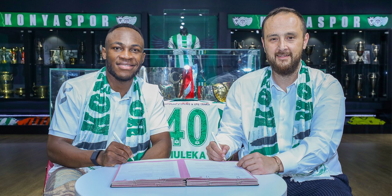 Muleka, Konyaspor’a 2 yıllık imzayı attı