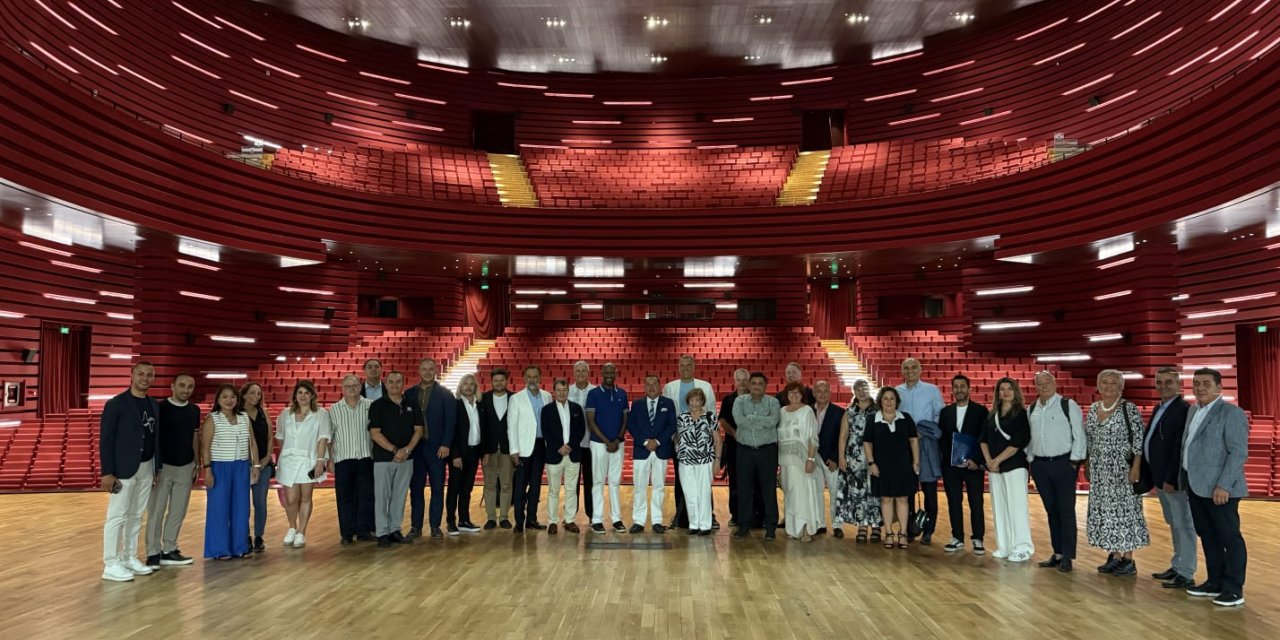 Dünya turizminin gözü Konya’da: SKAL heyeti tarihi şehirde buluştu