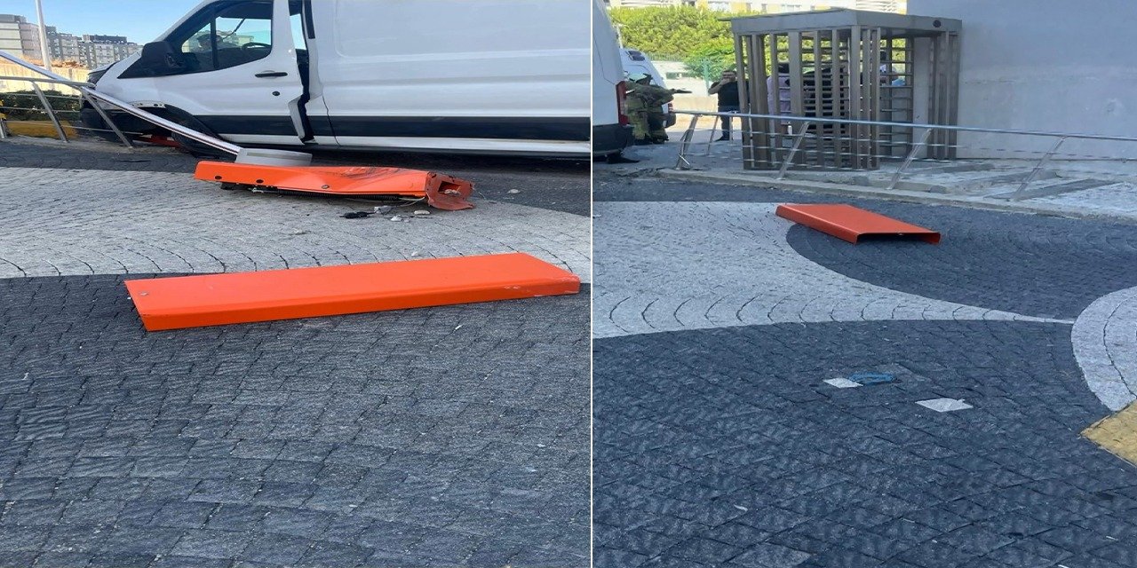 Kaldırımda bekleyen 5 kişiye kamyonet çarptı