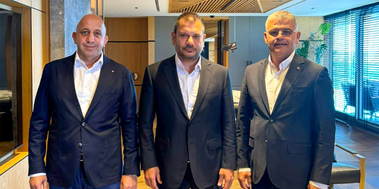 Konyaspor yönetiminden Kulüpler Birliği’ne anlamlı ziyaret