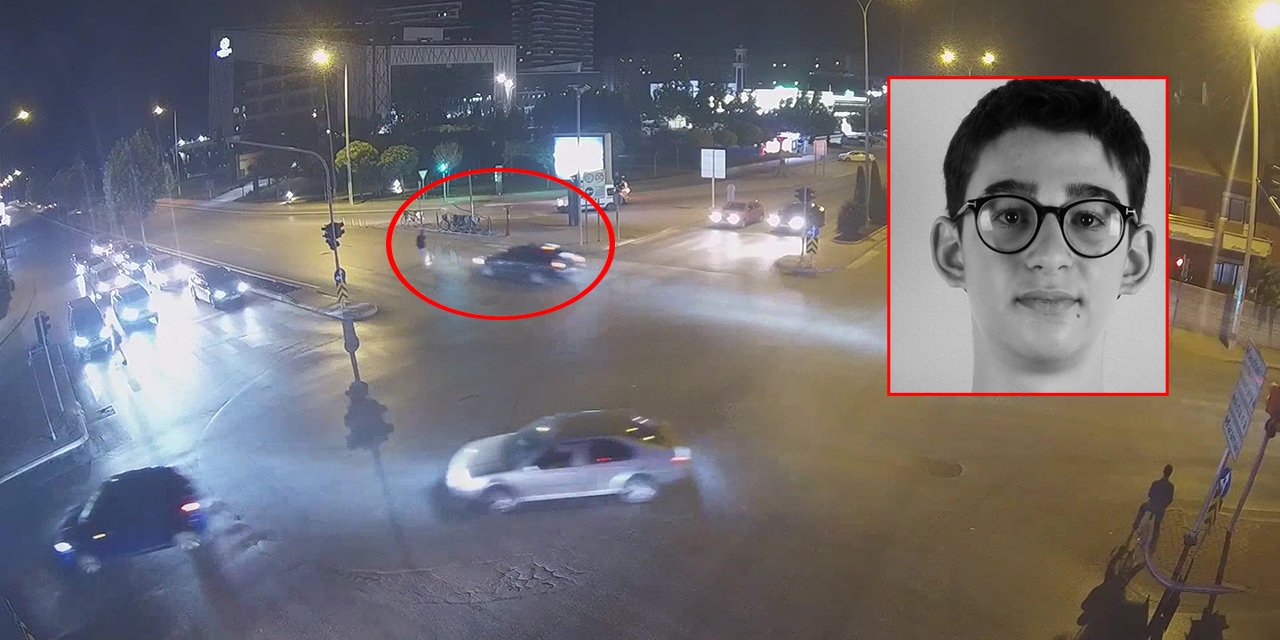 Konya’da scooterlı çocuğun öldüğü kaza anının görüntüsü ortaya çıktı