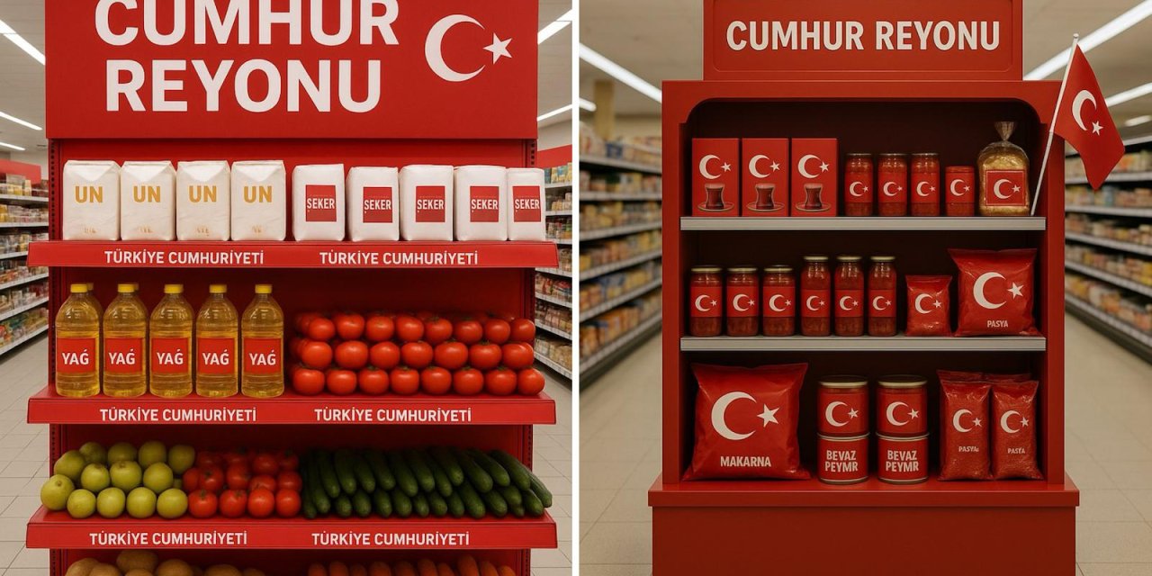 Marketlerde Cumhur Reyonu mu kurulacak? Cevap Cumhurbaşkanlığından geldi