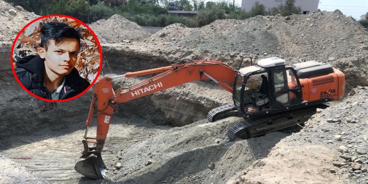 Okul inşaatında iş makinesi çarpan genç hayatını kaybetti