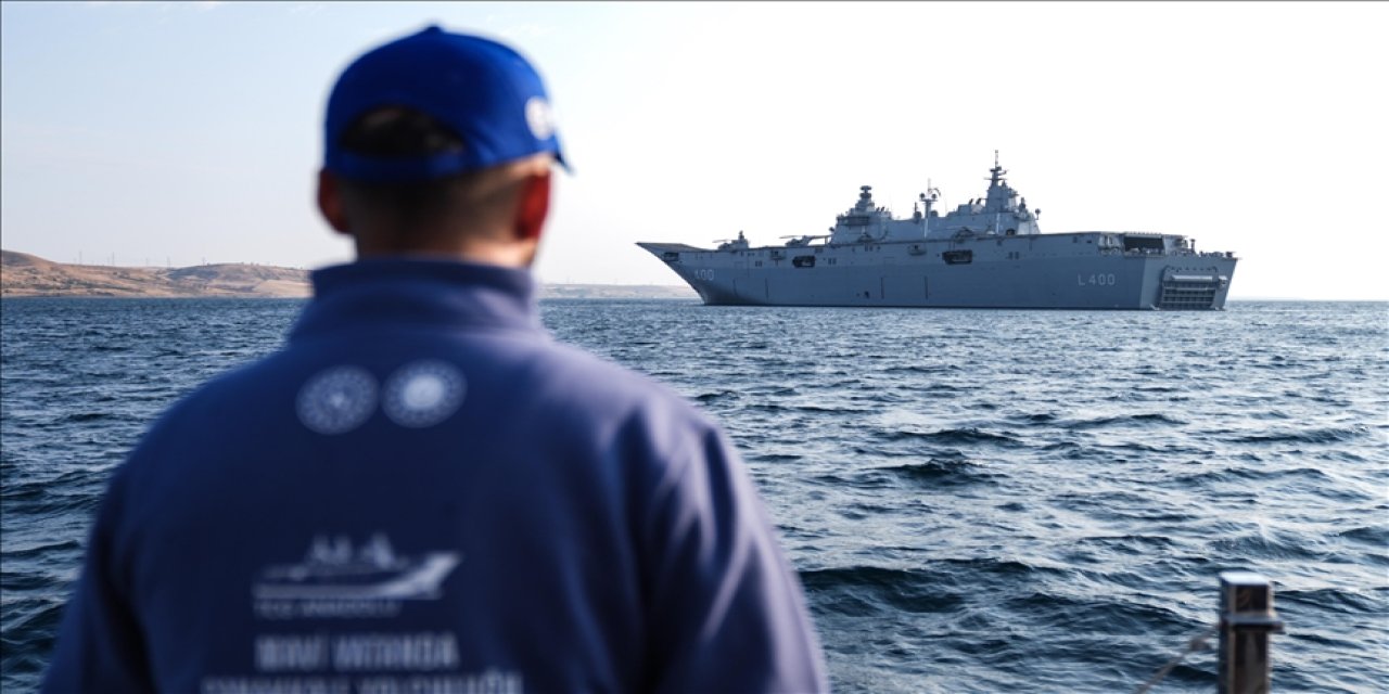 İlk yerli ve milli savaş gemisi Zafer Yolculuğu için hareket etti