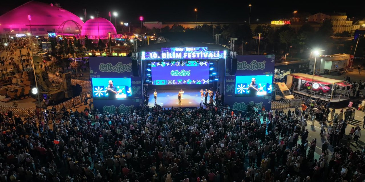 BilimFest 10'uncu yılında yüz binlerce Konyalı'yı ağırlıyor