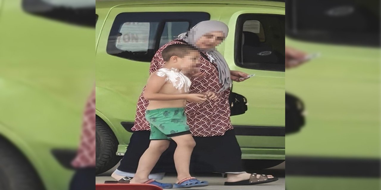 Küçük çocuğun tehlikeli oyunu! Üzerine parfüm sıkıp çakmağı ateşledi