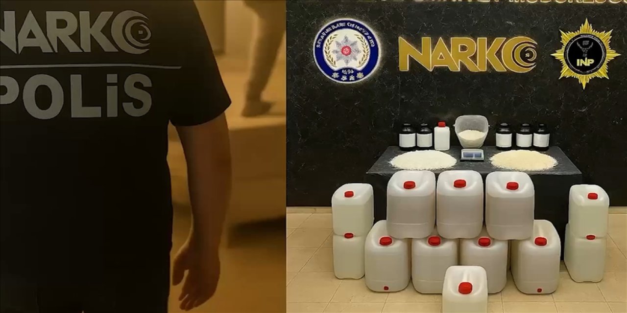 Uyuşturucu operasyonunda 218 kilogram metamfetamin ele geçirildi