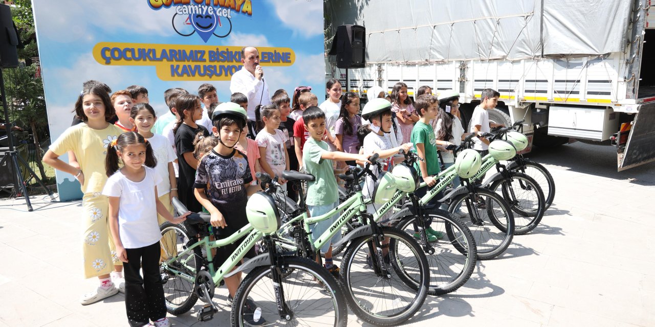 Konya’da 12 bin 726 çocuk bisikletine kavuştu