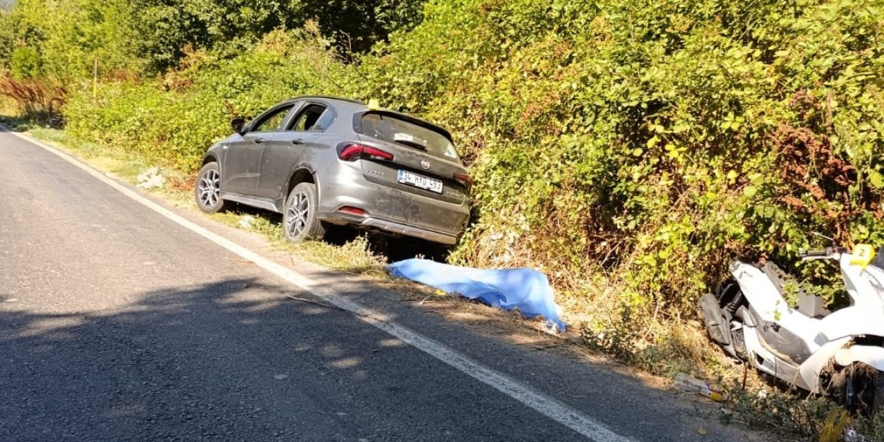 Otomobil ve motosikletin çarpıştığı kazada karı-koca hayatını kaybetti