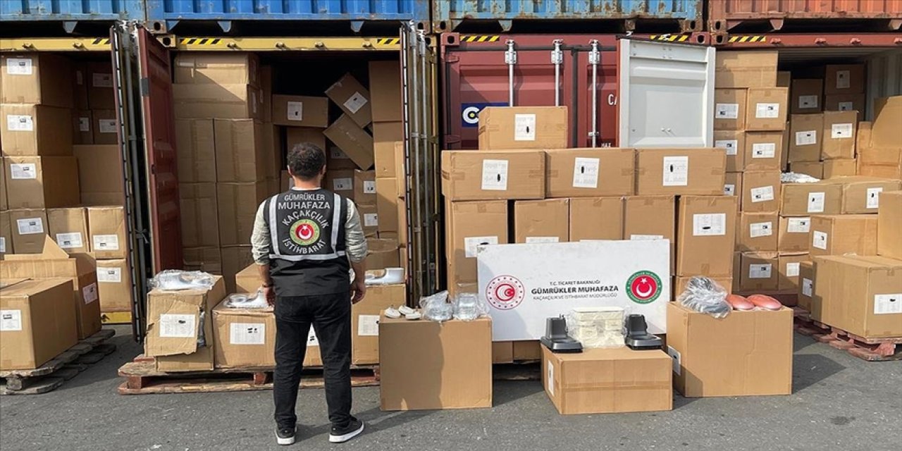 Dev kaçakçılık operasyonu! Milyonlarca liralık malzeme ele geçirildi