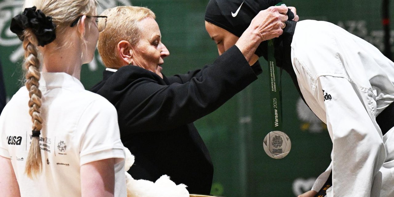 Taekwondo sporunda Avrupa ikinciliği Meram’dan geldi