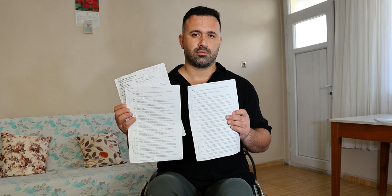 Konya’daki kazada felç kaldı, 24 milyonluk tazminatından tek kuruş alamadı