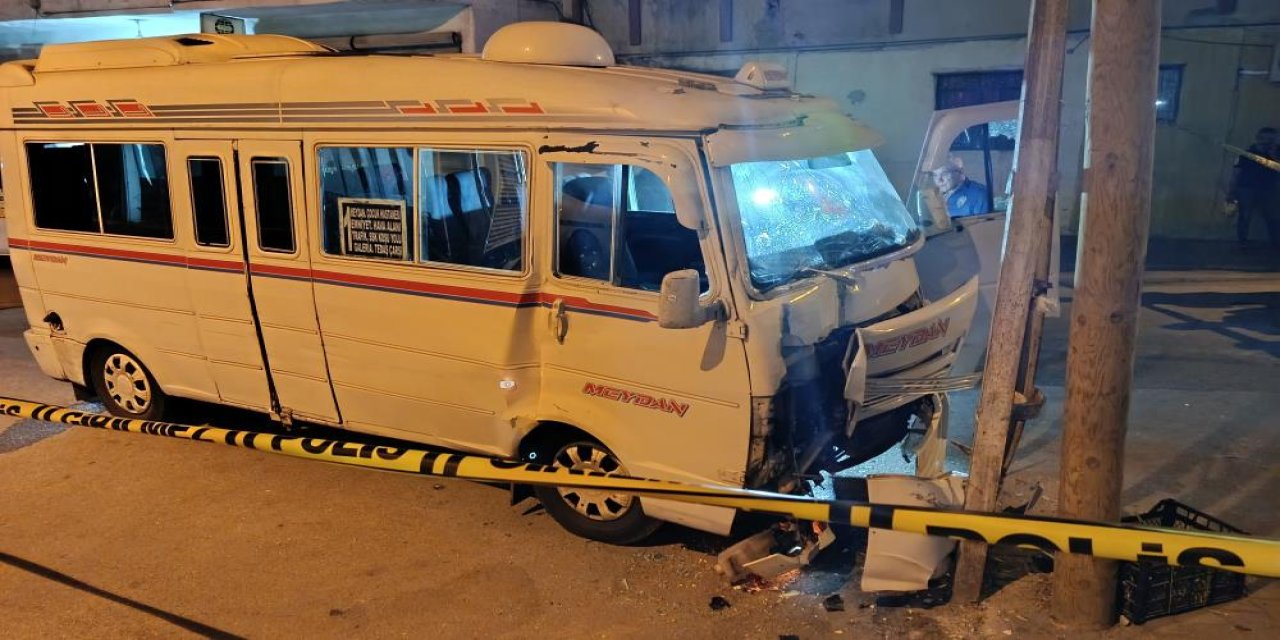 Dolmuşa silahlı saldırı düzenlendi! Şoför hayatını kaybetti