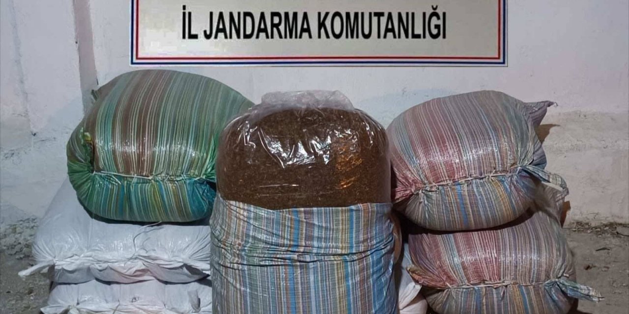 Konya’da 520 kilo kaçak tütün ele geçirildi