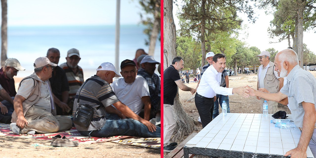 Belediye etkinliği Konya'da emeklilerin yüzünü güldürdü