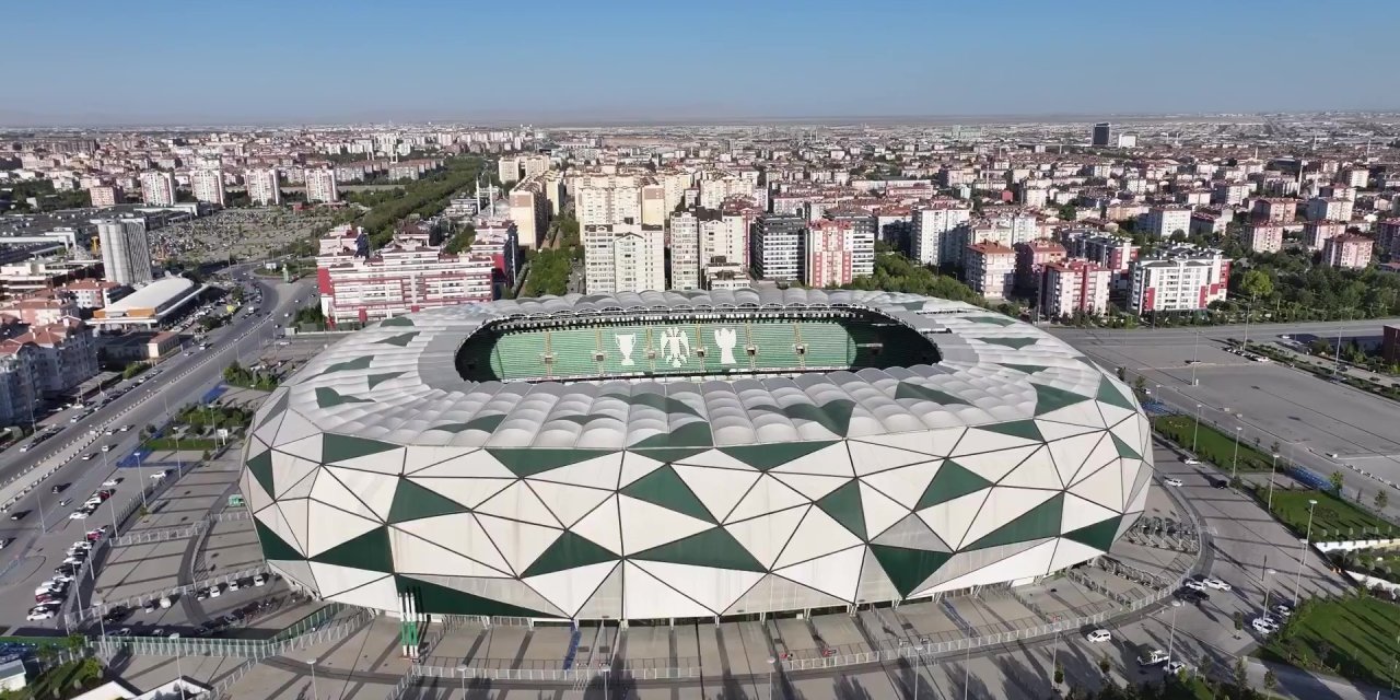Konya Stadyumu milli coşkuya hazırlanıyor
