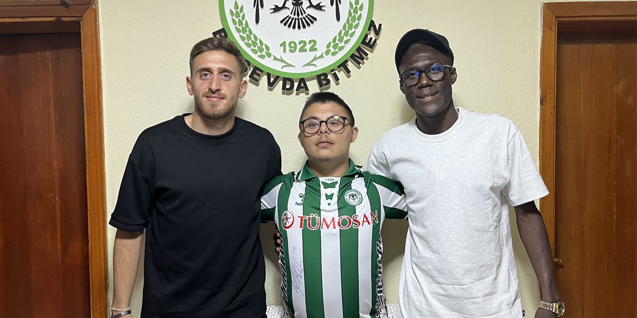 Ebubekir’in Konyaspor sevgisi futbolcuları harekete geçirdi