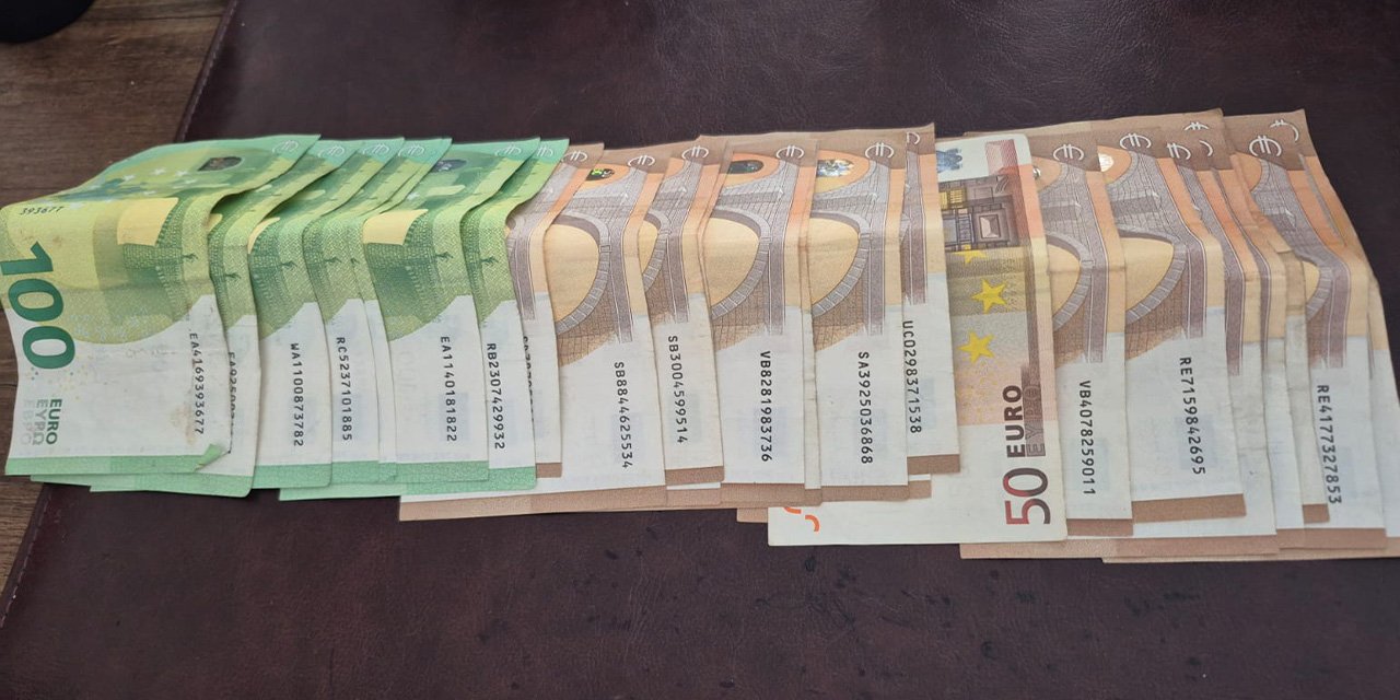 Ekmek almaya gitti, içinde avro dolu cüzdanla döndü