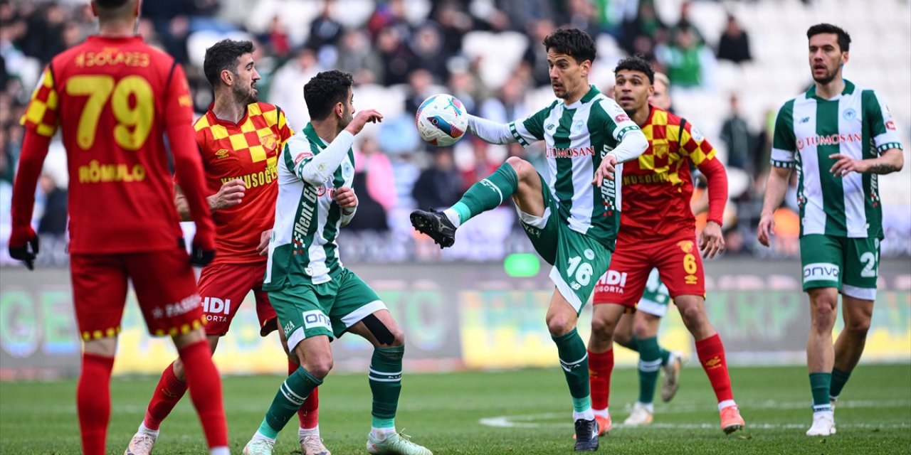 Konyaspor ve Göztepe rekabeti 25. randevuda