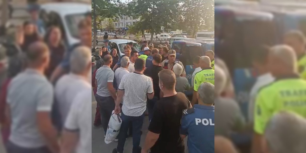 Polise taşlı yumruklu saldırı: 3 polis yaralandı, 9 kişi tutuklandı