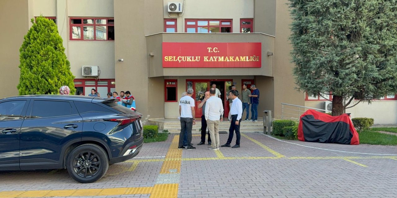 Konya’da işçiler grev başlattı