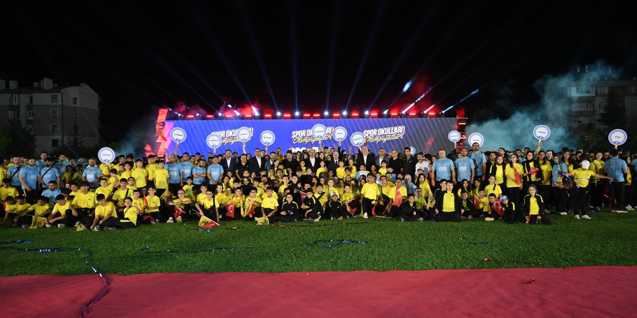 Konya’da Yaz Spor Okulları Olimpiyatları heyecanı sona erdi