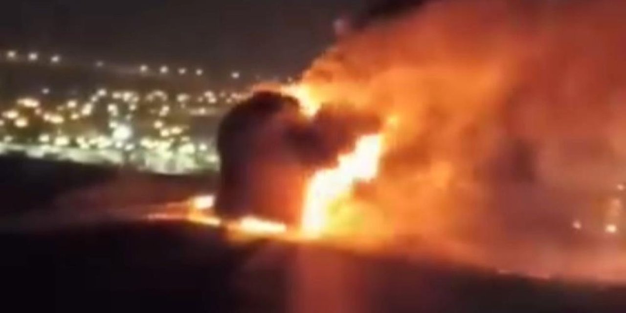 Yolcu otobüsü seyir halindeyken alev topuna döndü