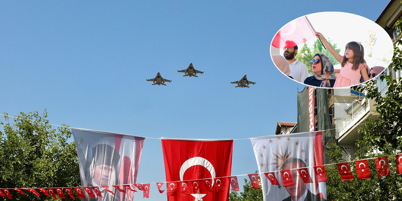 Konya’da 30 Ağustos Zafer Bayramı coşkusu