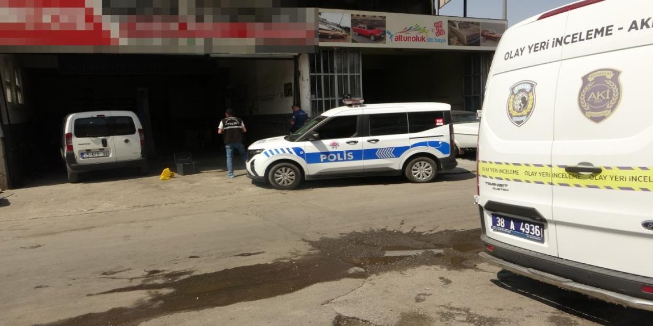 Su içmek için girdiği işyerinde tabancayla vuruldu