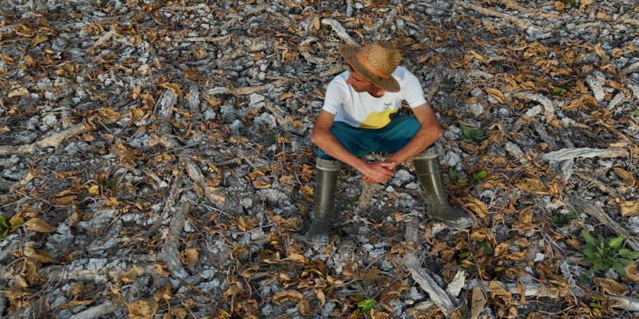 Konya’nın denizinde kara kara düşündüren manzara