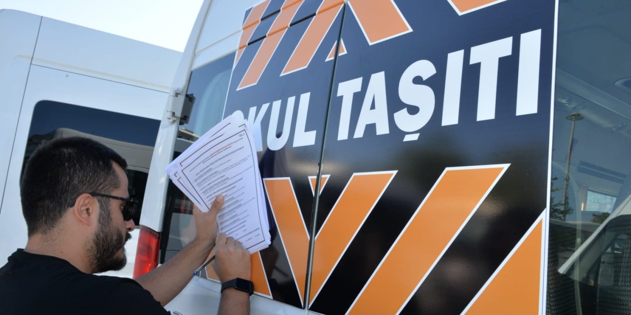 Konya’da okul servisleri yeni yıla hazır