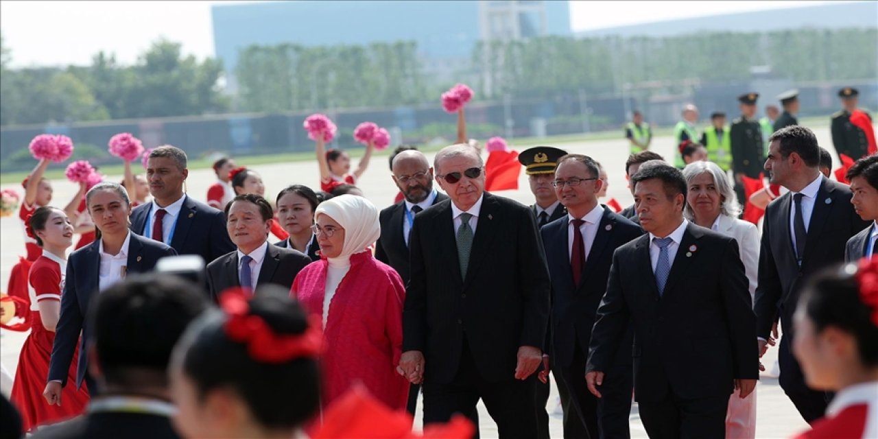 Cumhurbaşkanı Erdoğan Çin'de