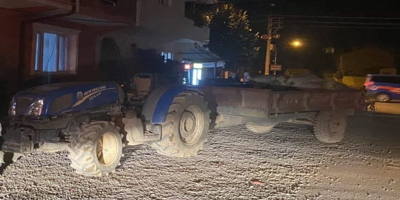 2 yaşındaki çocuk babasının kullandığı traktörün altında ezildi