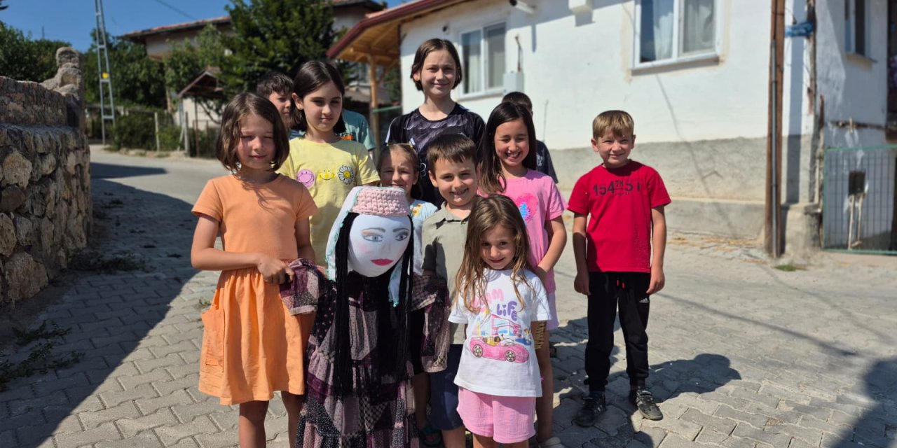 Unutulmaya yüz tutmuş Çerkes geleneğini çocuklar yeniden yaşattı